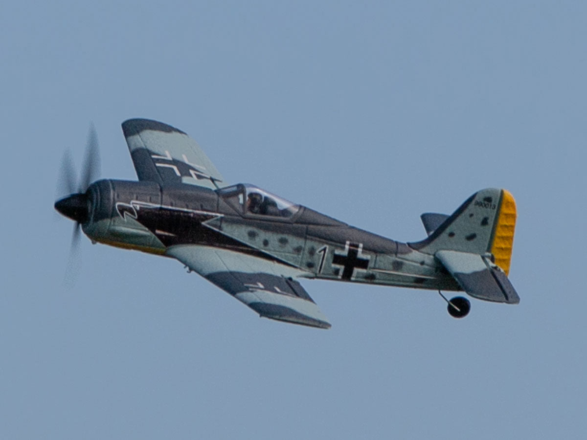 A1308 - Focke-Wulf Fw 190 Micro RTF Airplane with PASS (Pilot Assist Stability Software) System