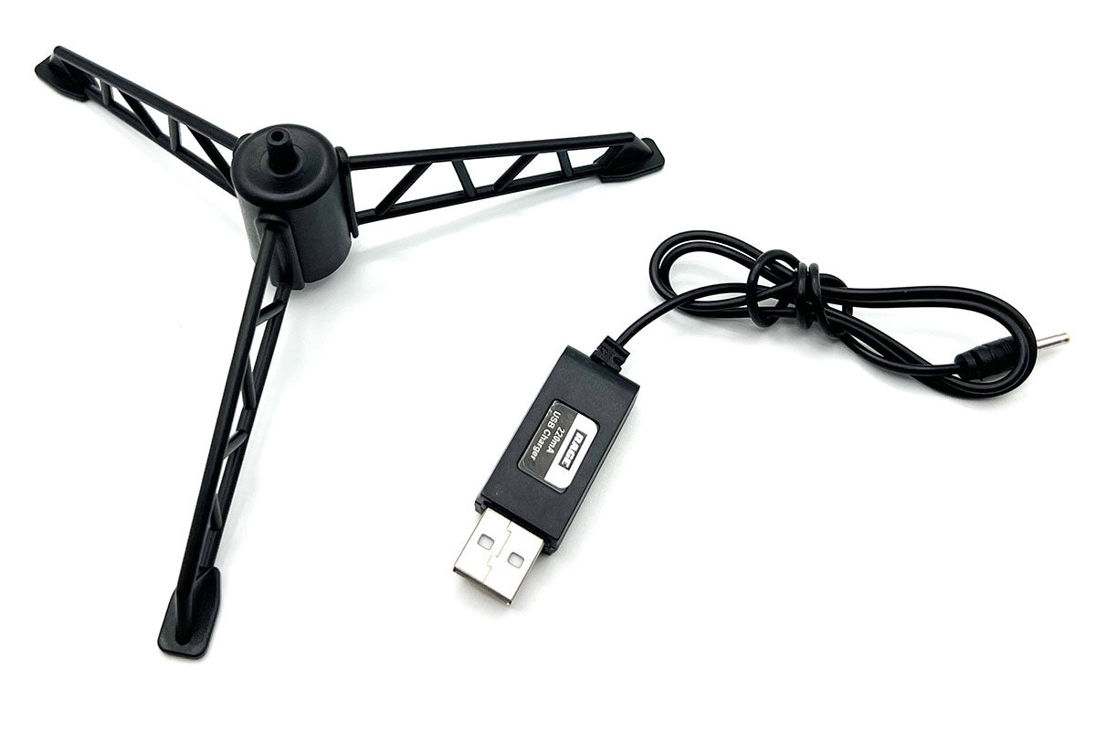 4130W - Spinner Missile - White Electric Free-Flight Rocket