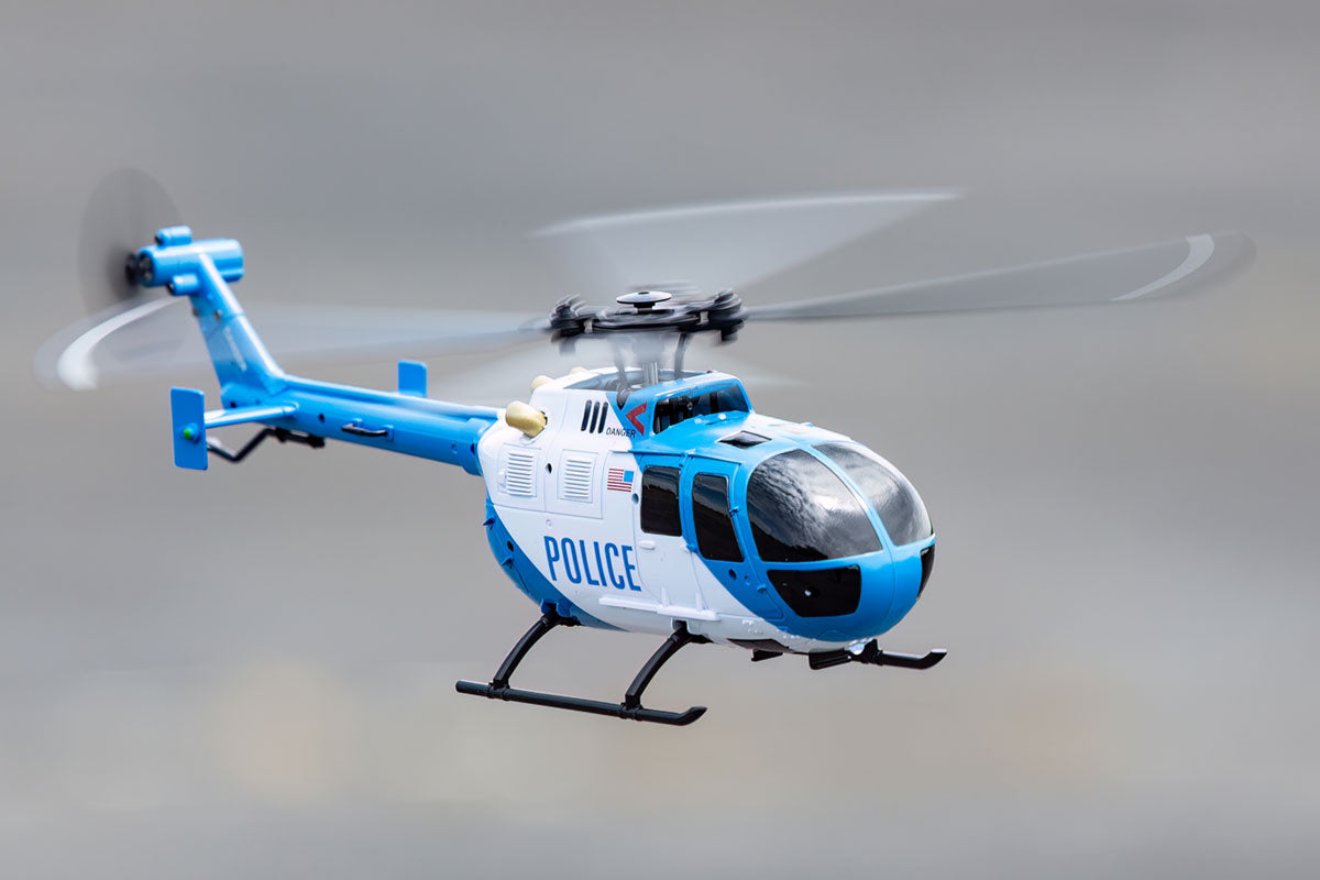 6051 Hero-Copter, 4-Blade RTF Helicopter; Police