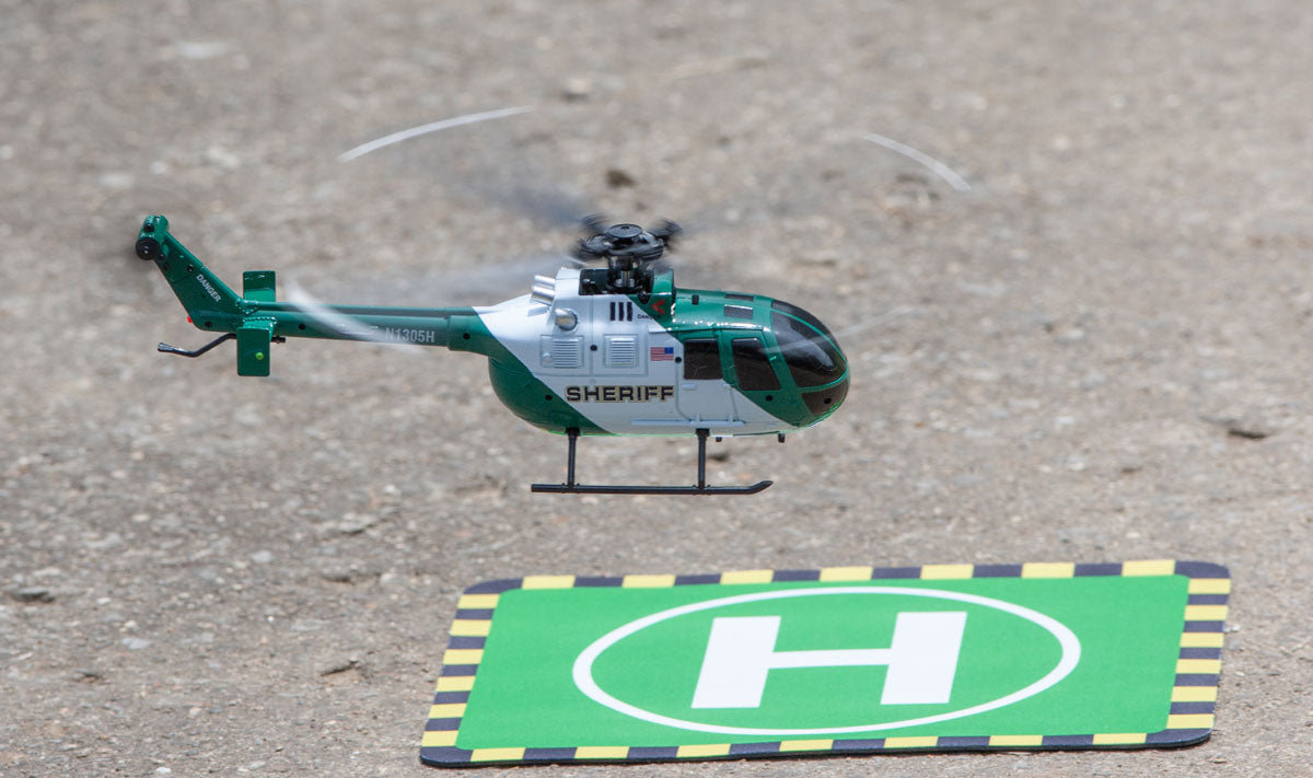 6052 - Hero-Copter, 4-Blade RTF Helicopter; Sheriff