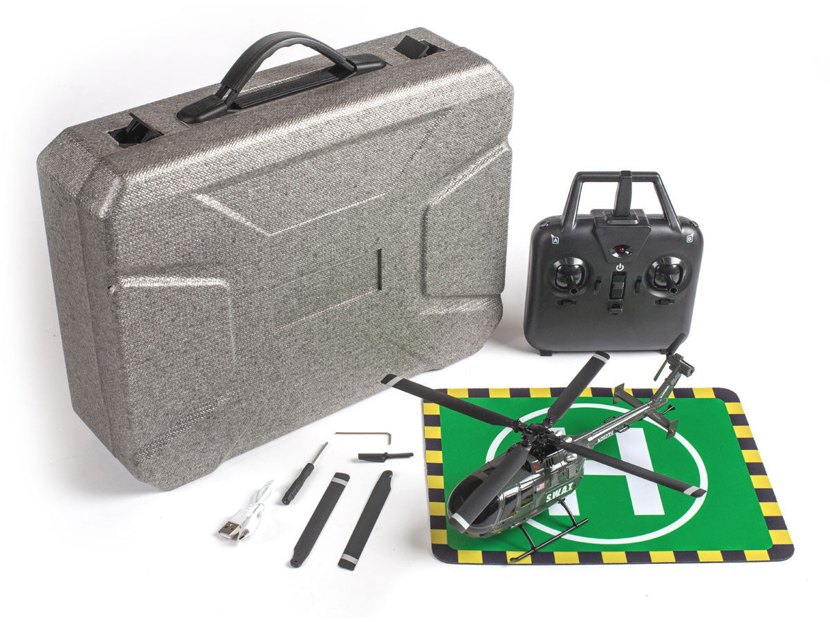 6053 - Hero-Copter, 4-Blade RTF Helicopter; SWAT