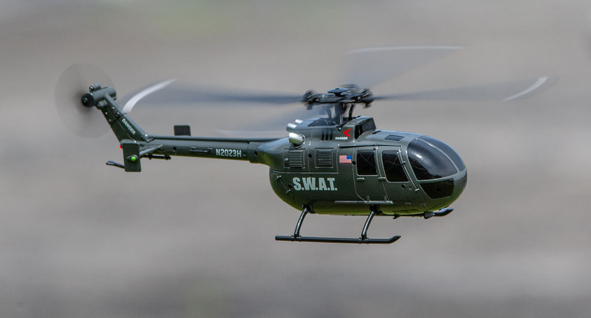 6053 - Hero-Copter, 4-Blade RTF Helicopter; SWAT