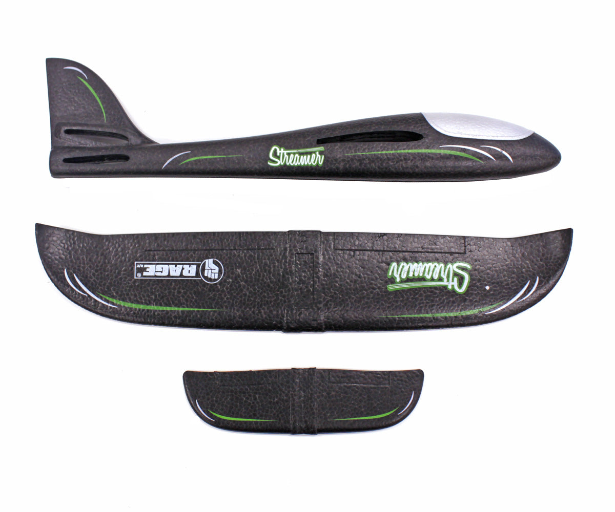 Discontinued - Use 9011 - 9005 - Streamer Hand Launch Glider, Black