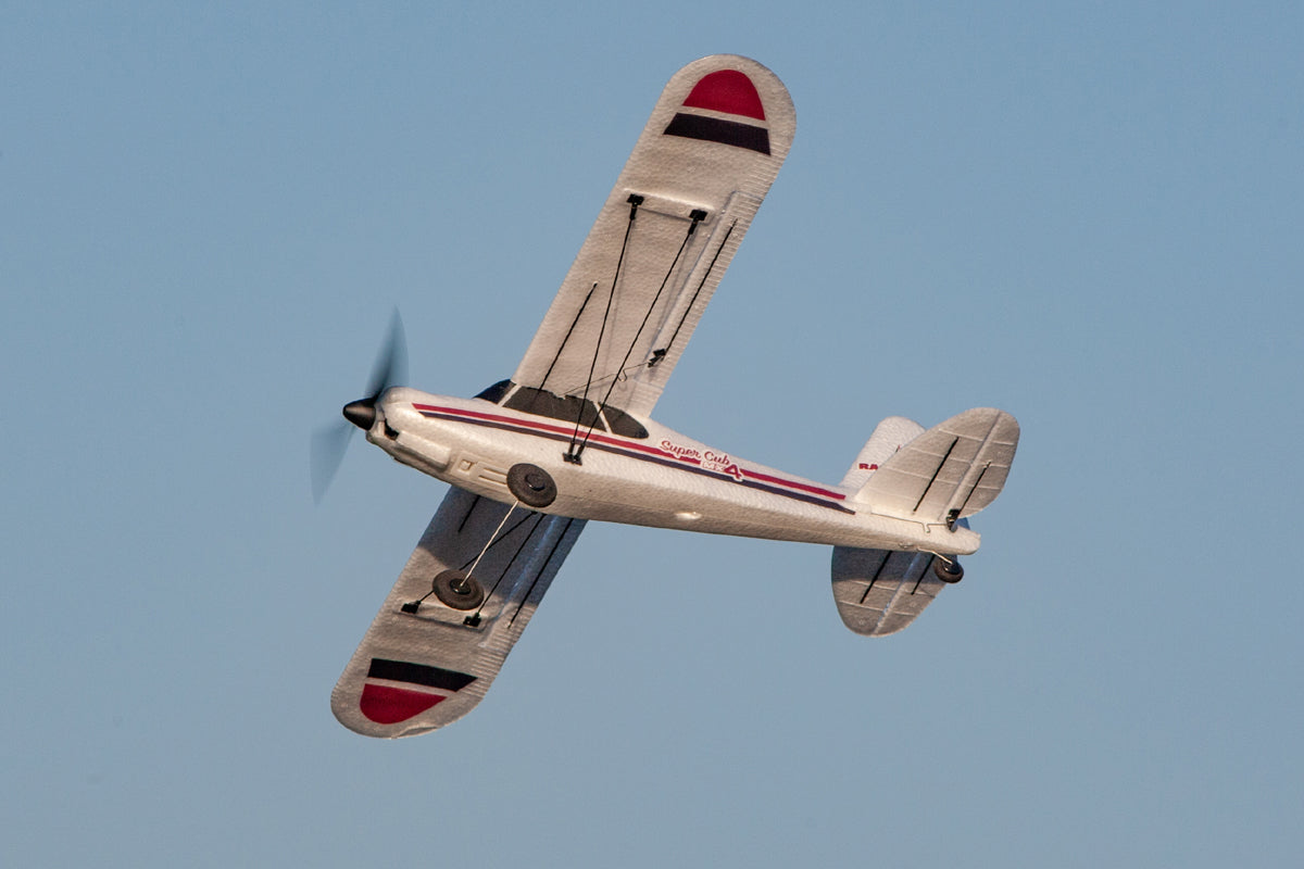 A1114 - Super Cub MX4 Micro EP 4-Channel RTF Airplane with PASS System
