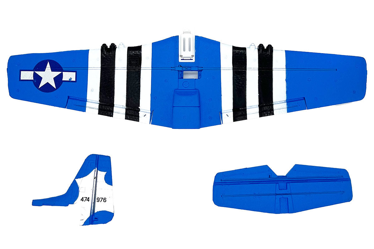 A1361 - Main Wing and Tail; P-51 Obsession