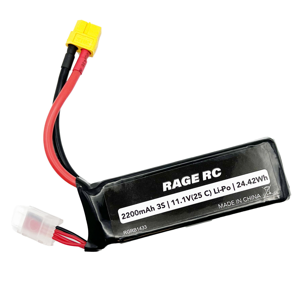 RGRB1433-11.1v-3s-2200mah-Lipo-With