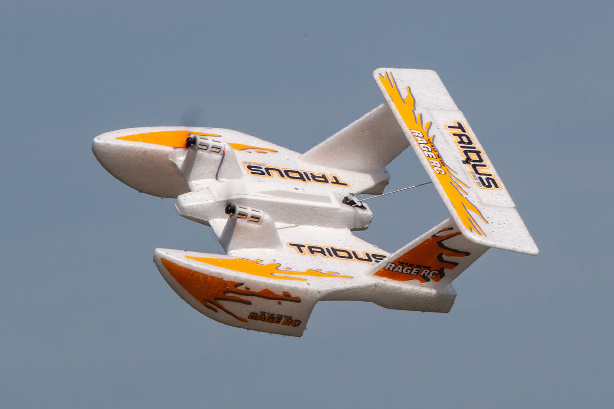 3101 - Tribus 250 Electric Powered RTF Amphibious Aircraft; Orange