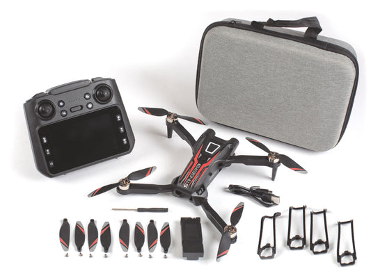 4600 - Stinger BL FPV Drone with 1-Axis 1080p HD Camera & Storage Case