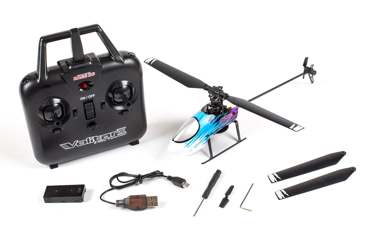 6002 - Volitar X RTF Micro Heli with Blue Canopy