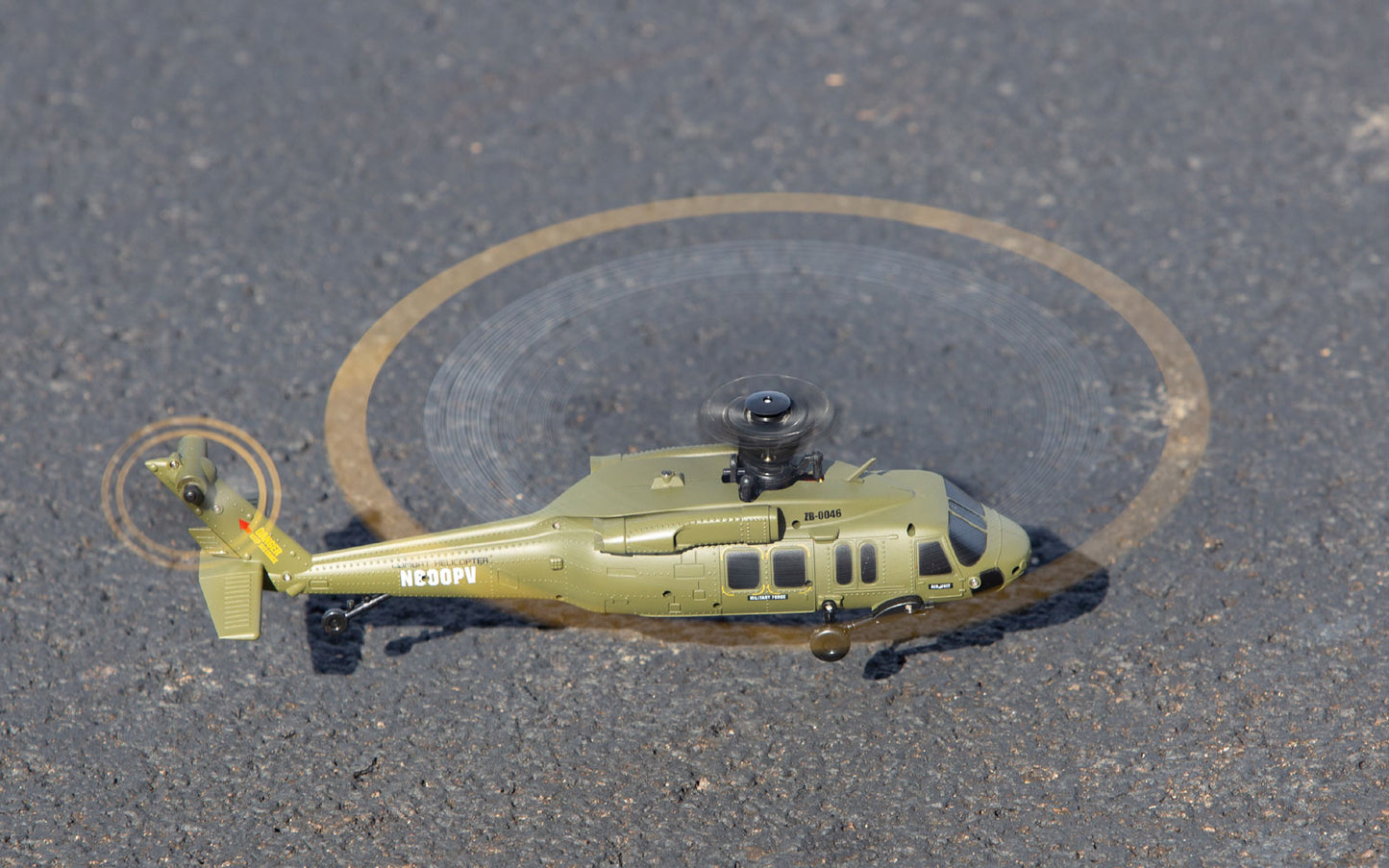 6150 - Hero-Copter BL, 4-Blade RTF Heli; Army