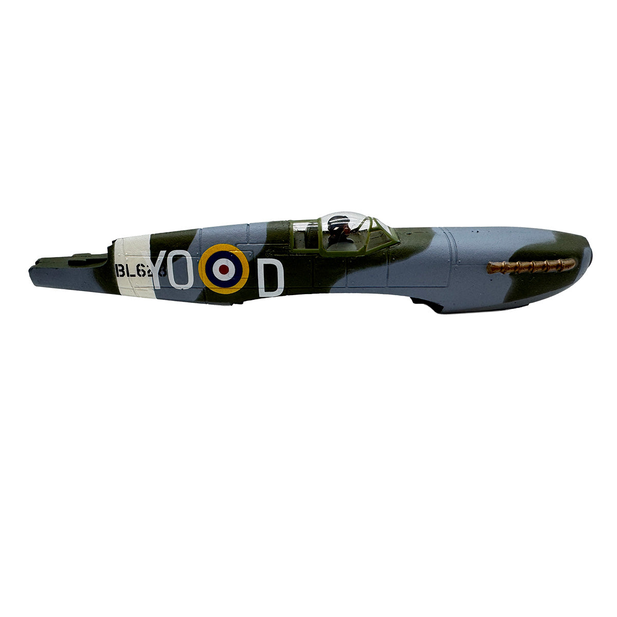 A1382 - Fuselage with Motor & Gearbox; Micro Spitfire V3