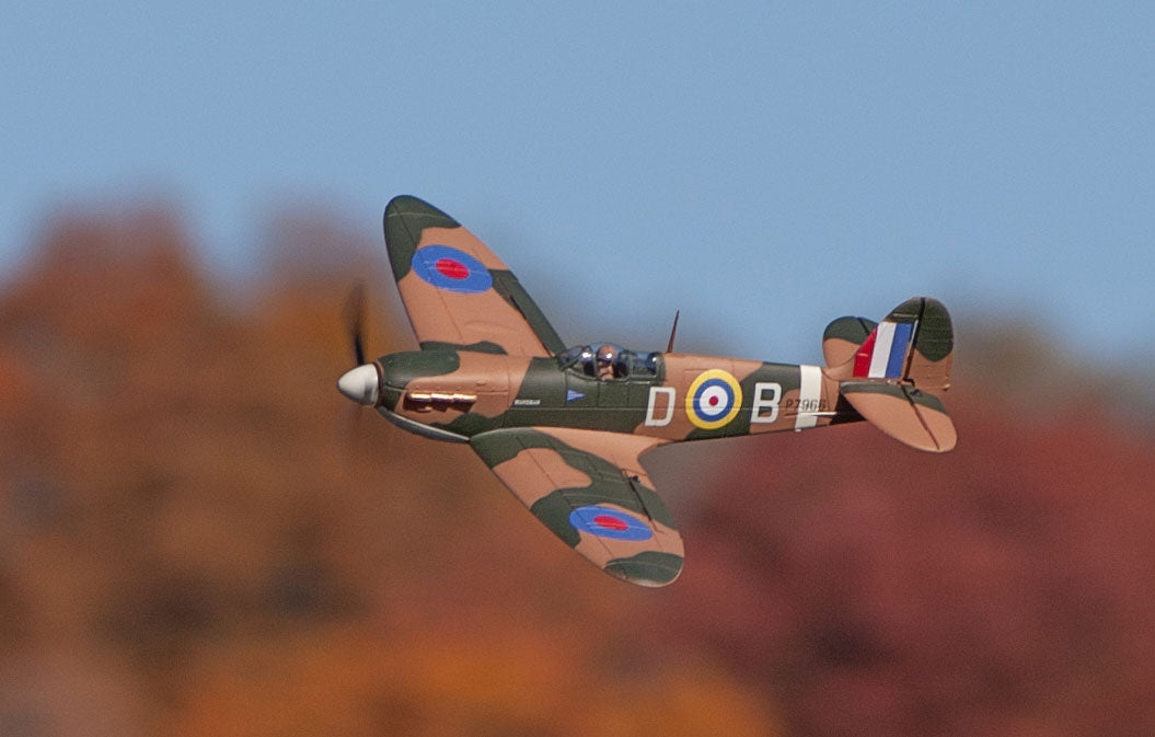 A1607 - RAF Spitfire BL 500mm RFRT (Ready-for-Rage-Transmitter) Warbird with PASS System