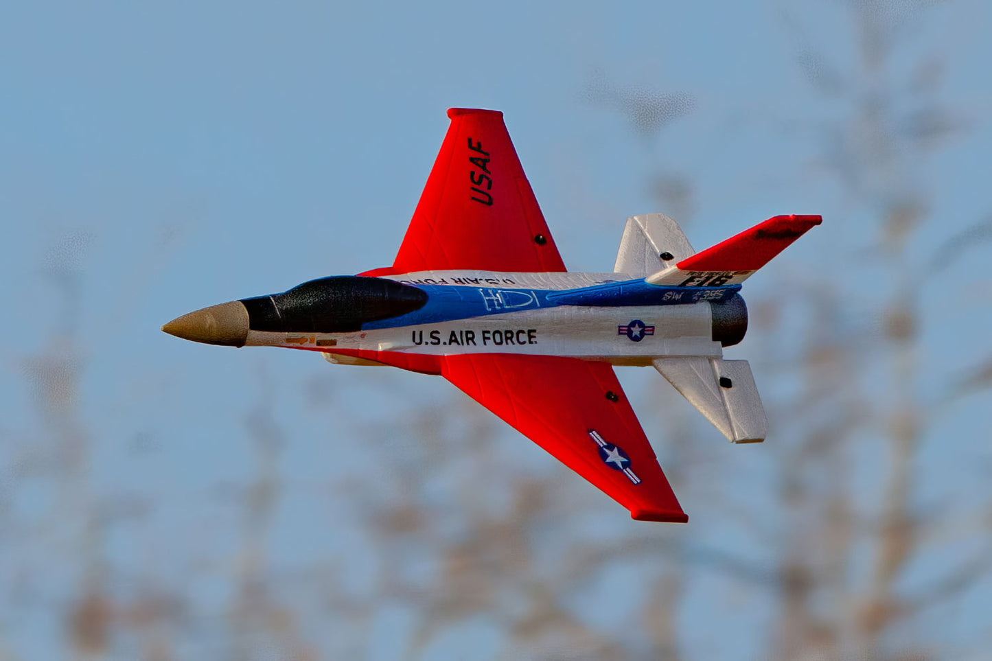 A1700 - F-16 Micro RTF Brushless Powered EDF Jet with PASS (Pilot Assist Stability Software) System
