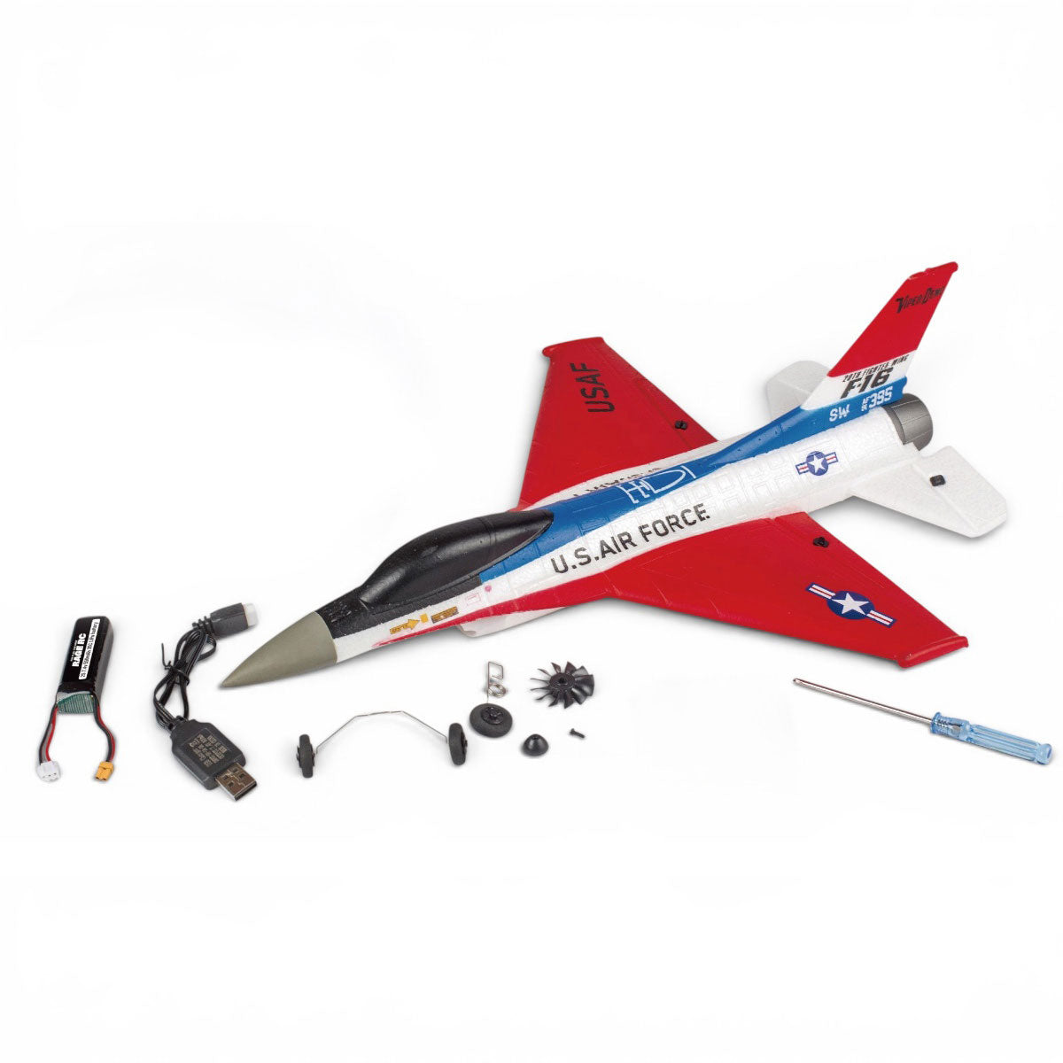 A1701 - F-16 Micro Brushless Powered EDF Jet with PASS System (Requires Rage Trasmitter)