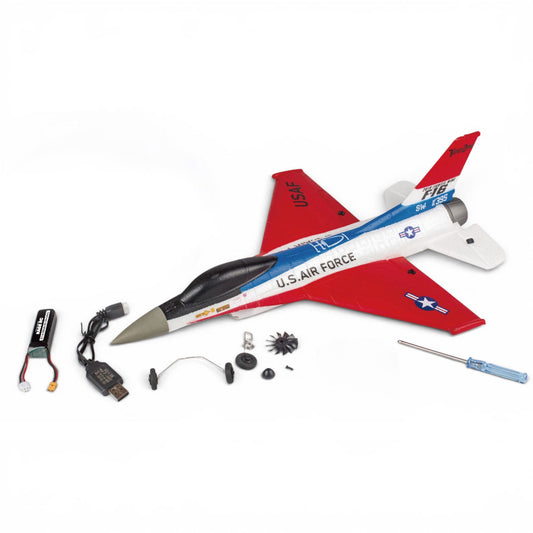 A1701 - F-16 Micro Brushless Powered EDF Jet with PASS System (Requires Rage Trasmitter)