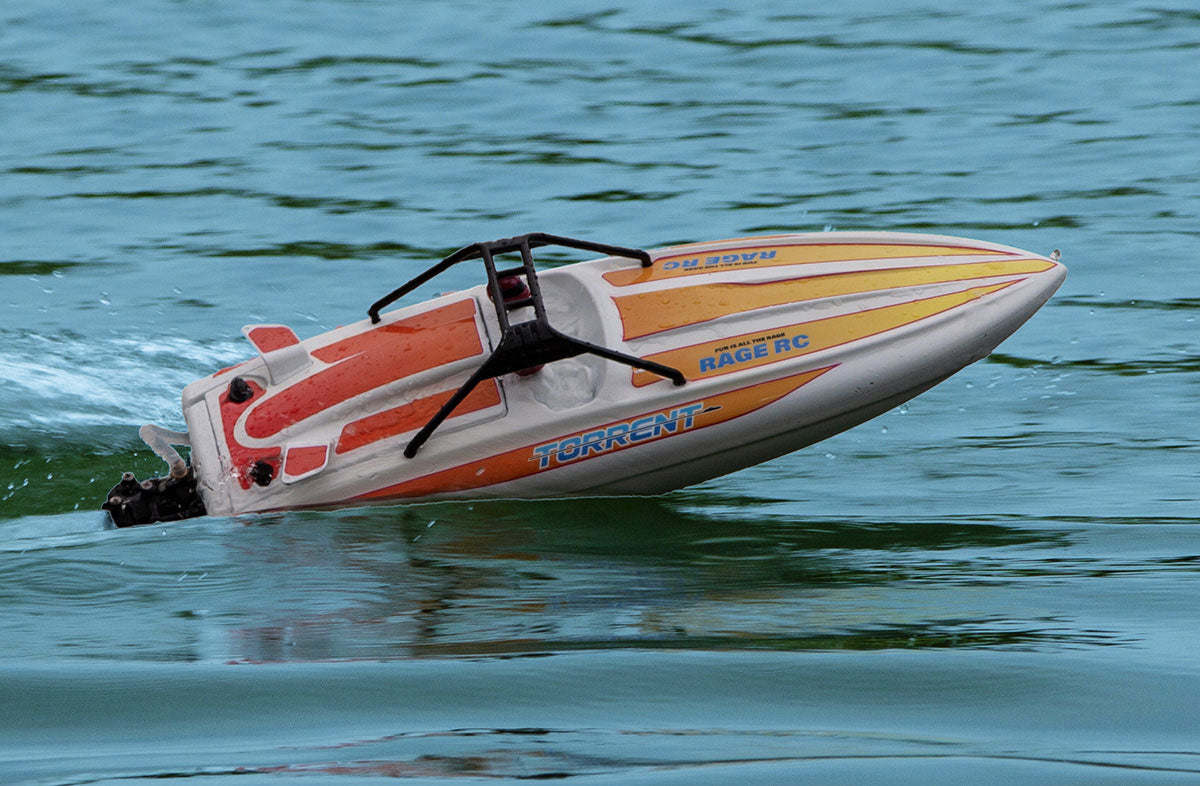 B1500 - Torrent 450BL RTR Jet Boat, Red