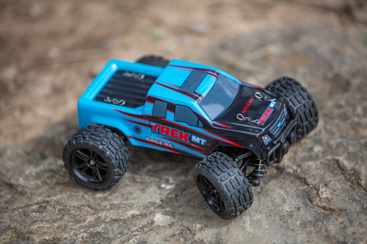 C2501 - Mini Trek MT 1/24 RTR Monster Truck - Black/Blue