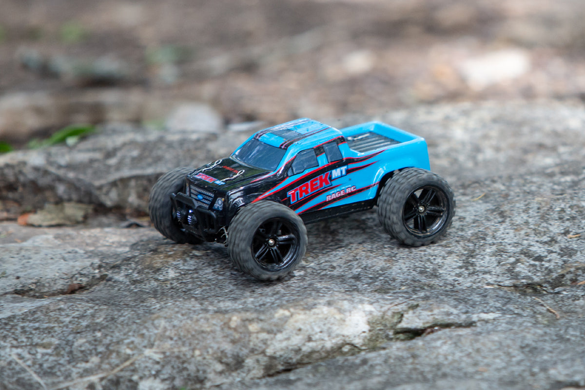 C2501 - Mini Trek MT 1/24 RTR Monster Truck - Black/Blue