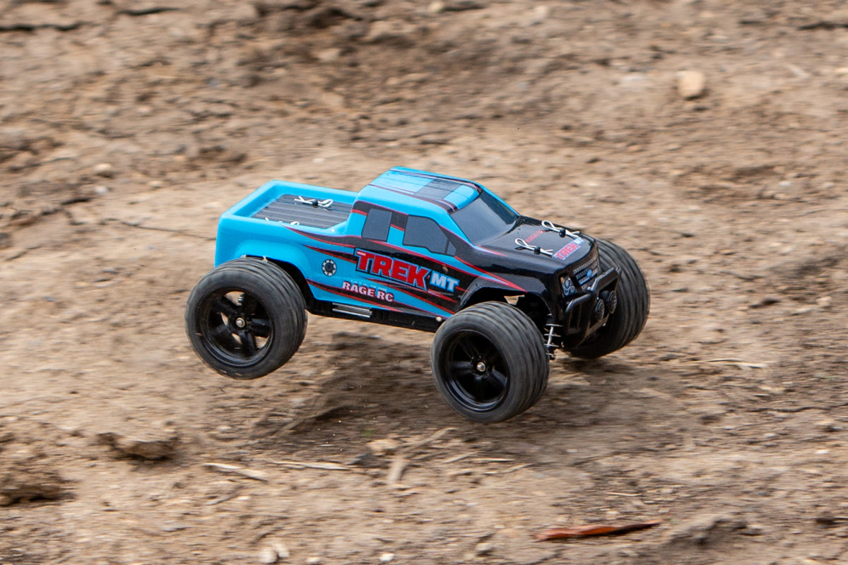 C2501 - Mini Trek MT 1/24 RTR Monster Truck - Black/Blue