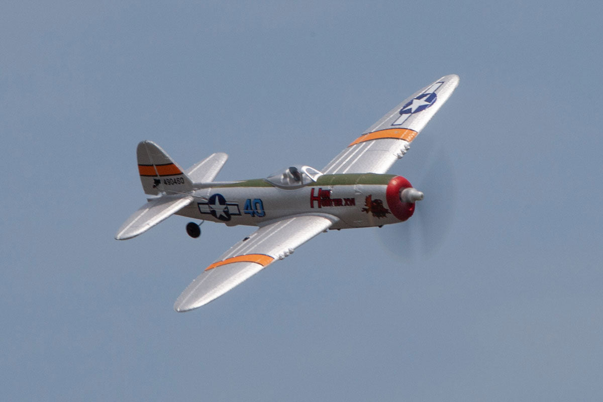A1307 - P-47 Thunderbolt Micro RTF Airplane with PASS (Pilot Assist Stability Software) System