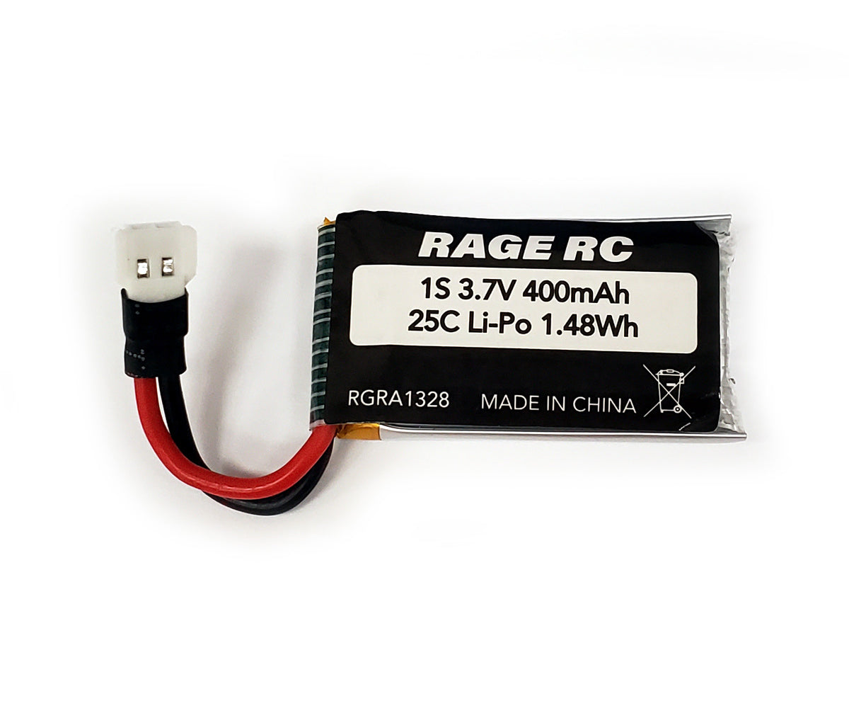 RGRA1328-3.7v-400mah-25c-Lipo-Battery;