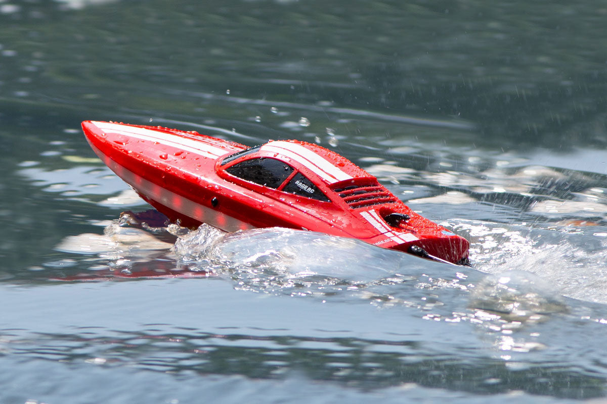 B1133 - LightWave Electric Micro RTR Boat; Red