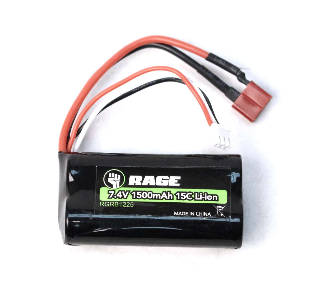 RGRB1225-7.4v-2s-1500mah-Li-ion