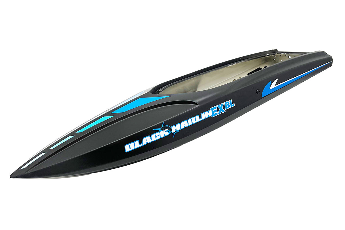B1430 - Painted and Decaled Hull; Black Marlin EX Brushless